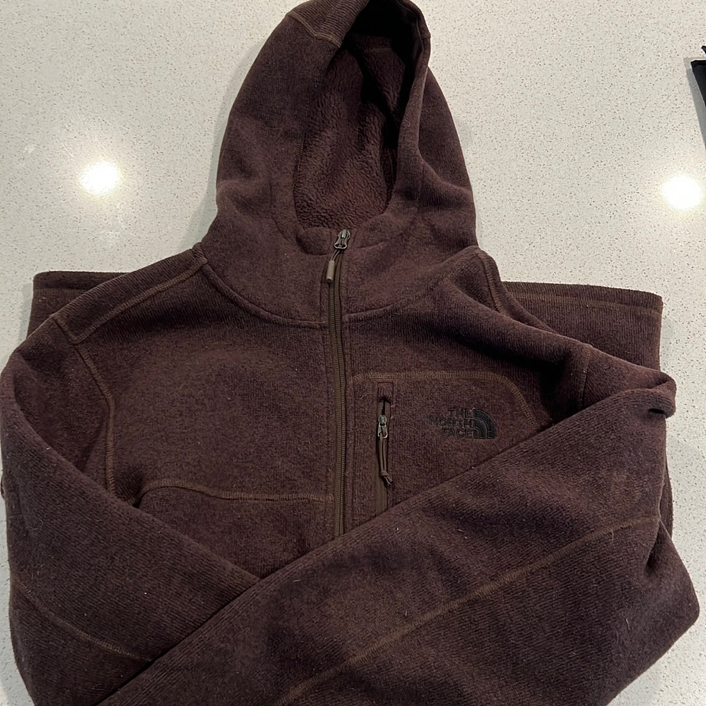 Mens north face full zip jacket